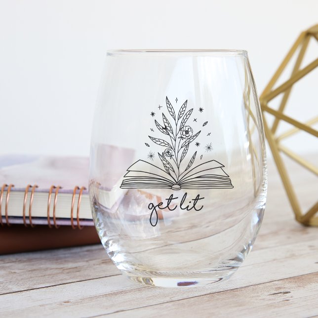 Vaso De Vino Obtén un libro floral en flor (Subido por el creador)