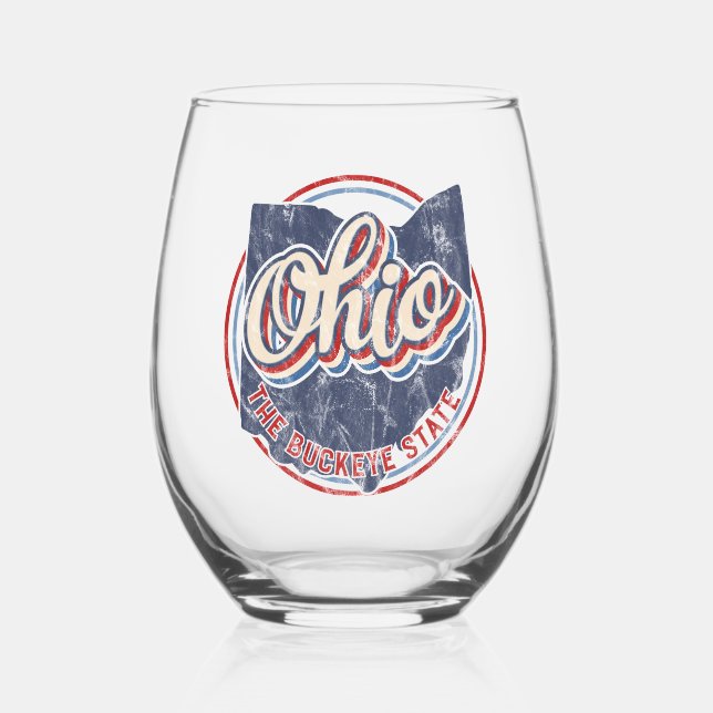 Vaso De Vino Ohio (cosecha) (Anverso)