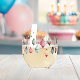 Vaso De Vino Ornamentos navideños de Victoria