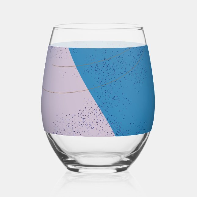 Vaso De Vino Paint Splatter (Anverso)