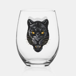 Vaso De Vino Pantera Negra