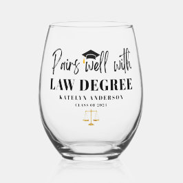 Vaso De Vino Pares de nombres personalizados combinan bien con