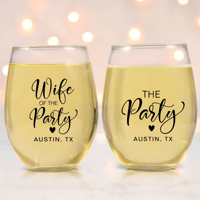 Vaso De Vino Partido Cute Bachelorette (Subido por el creador)