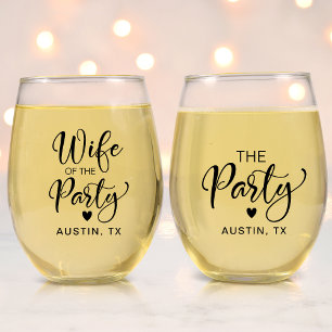Vaso De Vino Partido Cute Bachelorette
