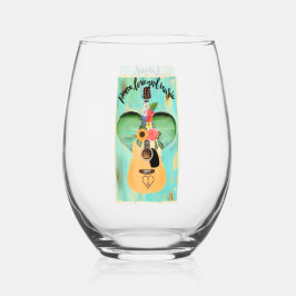 Vaso De Vino Paz, amor y música