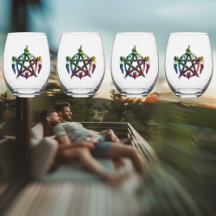 Pentáculo arcoiris: Regalo del Orgullo LGBTQ+ y Pa