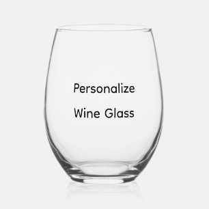 Vaso De Vino Personaliza