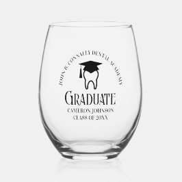 Vaso De Vino Personalización de la fiesta de graduación de la e