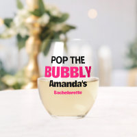 Personalizado Pop El Bubbly Bachelorette Party Fav