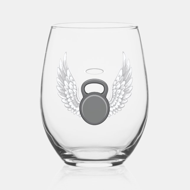 Vaso De Vino Pesa Rusa Cielo (Reverso )