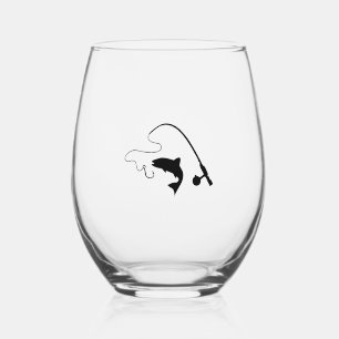 Vaso De Vino Pesca y pesca