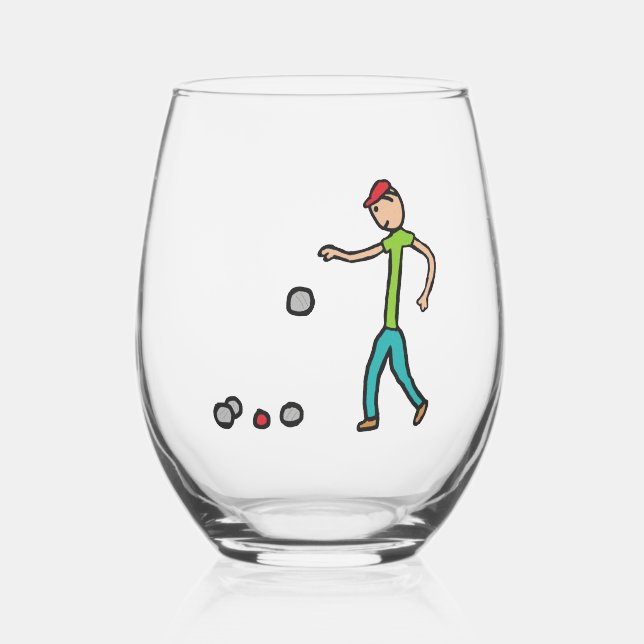 Vaso De Vino Petanca (Anverso)