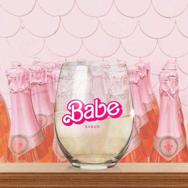Vaso De Vino Pink Doll Fancy y la fabulosa fiesta de la soltera (Subido por el creador)