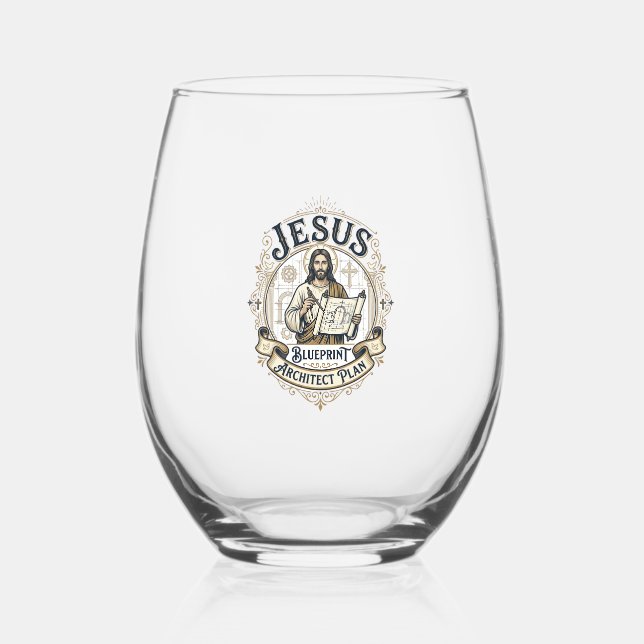 Vaso De Vino Plan Arquitecto Jesus Blueprint Plan Arquitecto Je (Anverso)