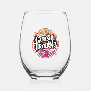 Vaso De Vino Problema de primo: Vidrio sin Stemless