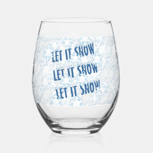 Vaso De Vino Que nieve haga nevadas