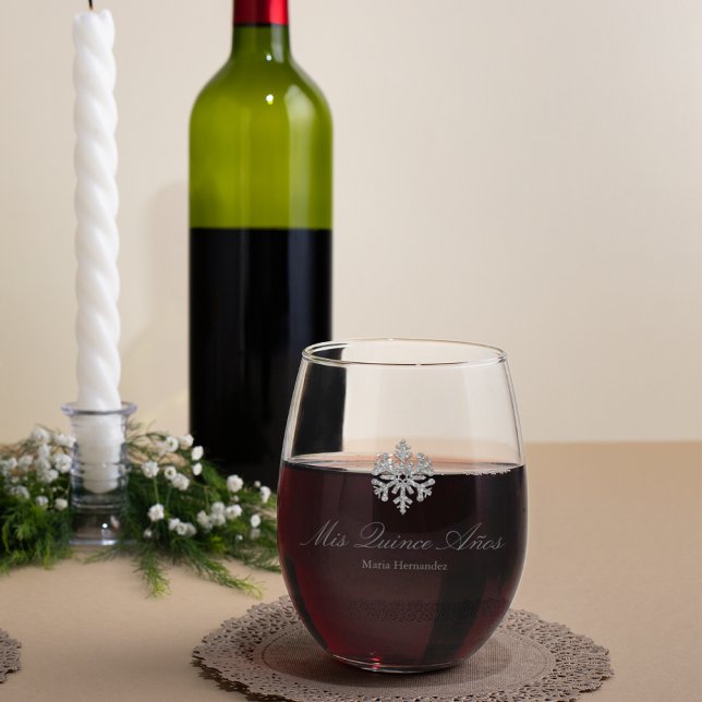 Vaso De Vino Quinceanera (Subido por el creador)