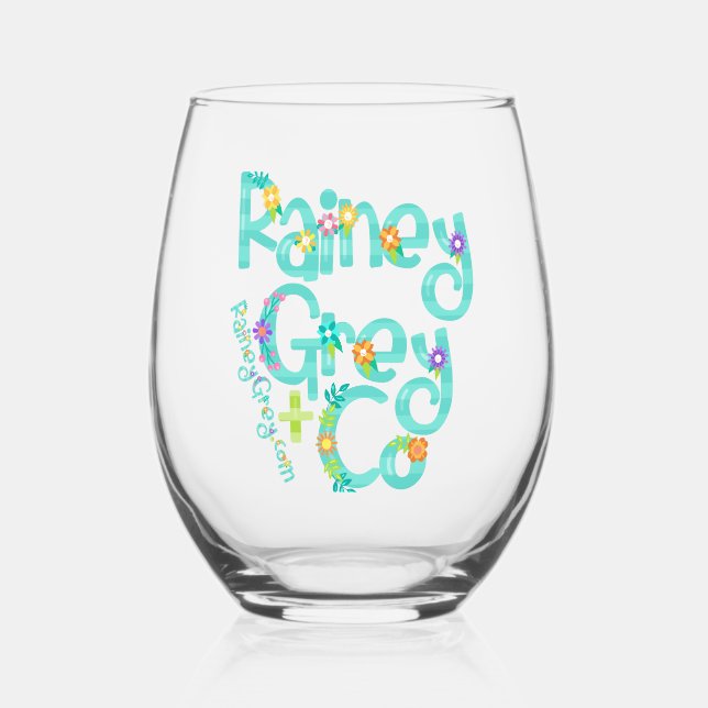 Vaso De Vino RAINEY GRAY + CO [logotipo 6] (Anverso)
