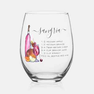 Vaso De Vino Receta Sangria