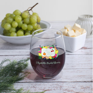 Vaso De Vino Recién Salida del Mercado Despedida de Soltera