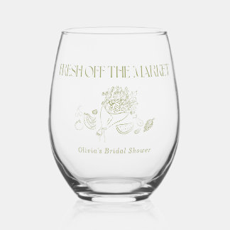 Vaso De Vino Recién salido del Mercado Desayuno para Novias, Br