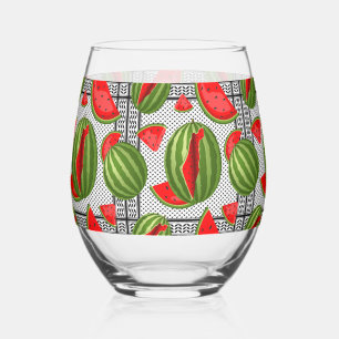 Vaso De Vino Recorte de mapa de la sandía en Palestina