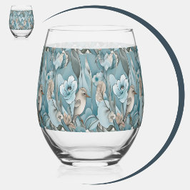 Vaso De Vino Reflejo de Pirámide