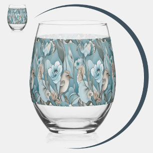 Vaso De Vino Reflejo de Pirámide