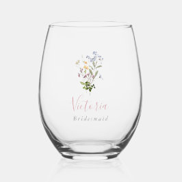 Vaso De Vino Regalo de cristales de vino sin cáscara de flores 