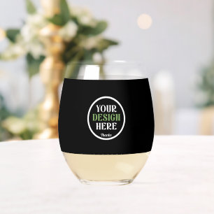 Vaso De Vino Regalos de boda personalizados, elegantes, clásico