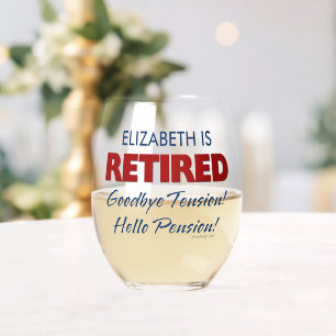 Vaso De Vino Retirado: Adiós Tensión Hola nombre de pensión