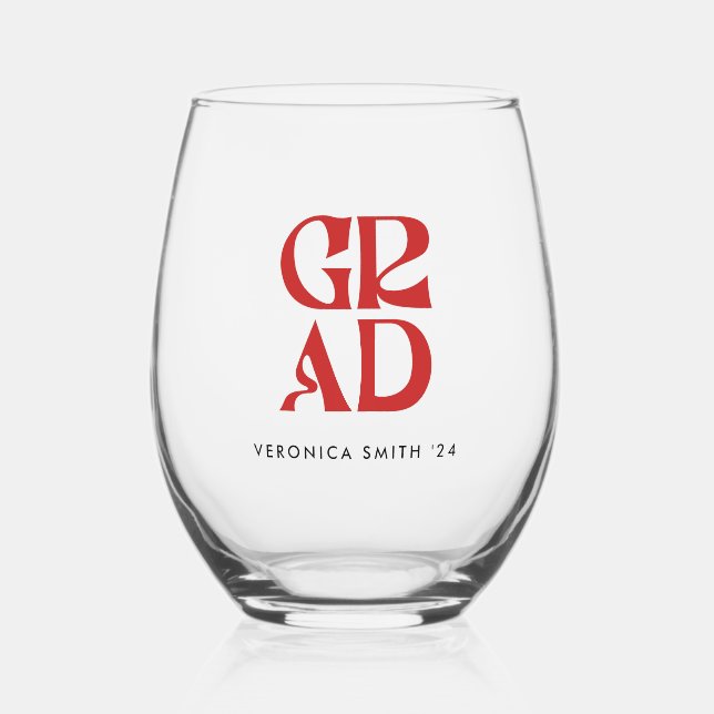 Vaso De Vino Retro Grad (Anverso)