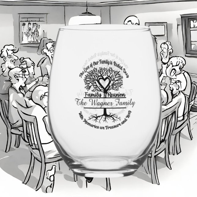 Vaso De Vino Reunificación familiar sentimental (Subido por el creador)
