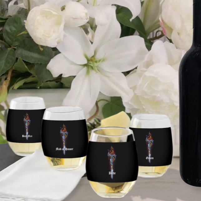 Vaso De Vino Rosas de la espada del dragón rojo (Subido por el creador)