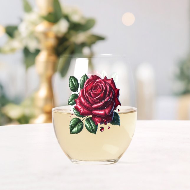 Vaso De Vino Rose (Insitu (Boda))