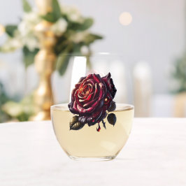 Vaso De Vino Rose