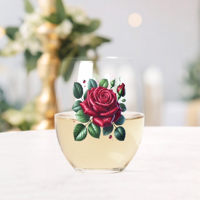 Vaso De Vino Rose (Insitu (Boda))