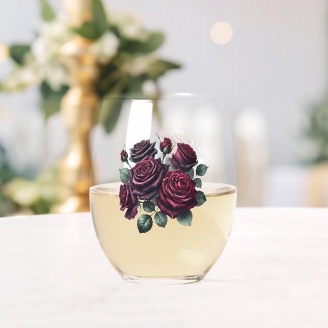 Vaso De Vino Rose (Insitu (Boda))