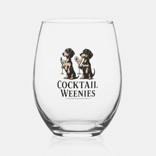 Vaso De Vino Salchichas de cóctel Perro salchicha dachshund div