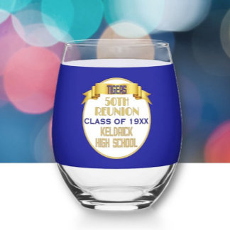 Vaso De Vino ¡Salud! 50º aniversario de graduación