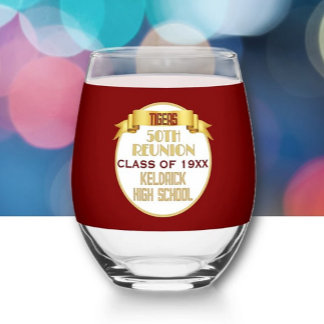 Vaso De Vino ¡Salud! 50º aniversario de graduación