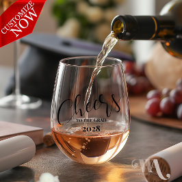 Vaso De Vino Saludos al GRAD