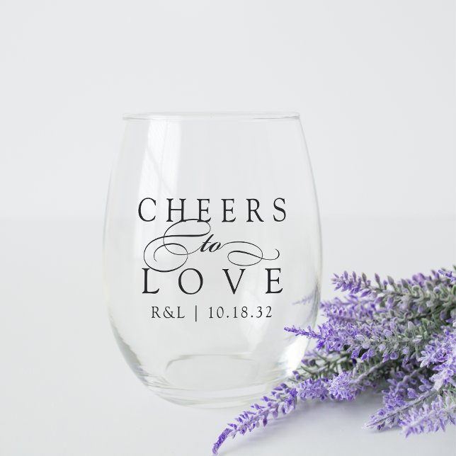 Vaso De Vino Saludos para amar el favor de la boda (Subido por el creador)