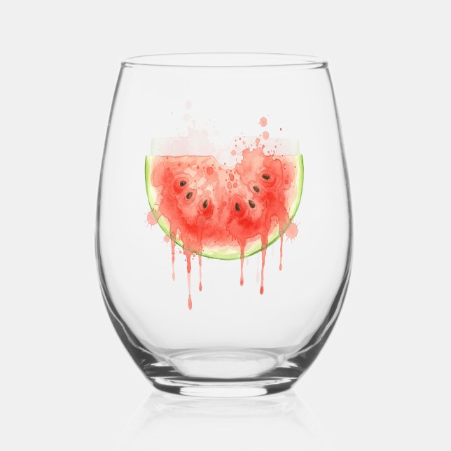 Vaso De Vino Sandía (Anverso)