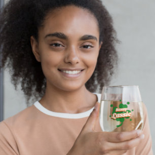 Vaso De Vino SASSY LASSIE St. Patrick's Day Drinkware Set