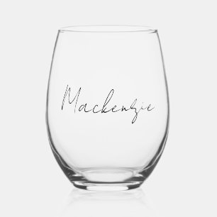 Vaso De Vino Script de Fancy