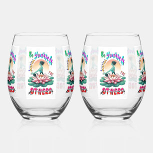 Vaso De Vino Sé Que Inspiras A Los Demás