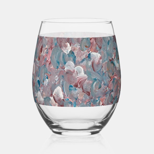 Vaso De Vino Seascape (Anverso)