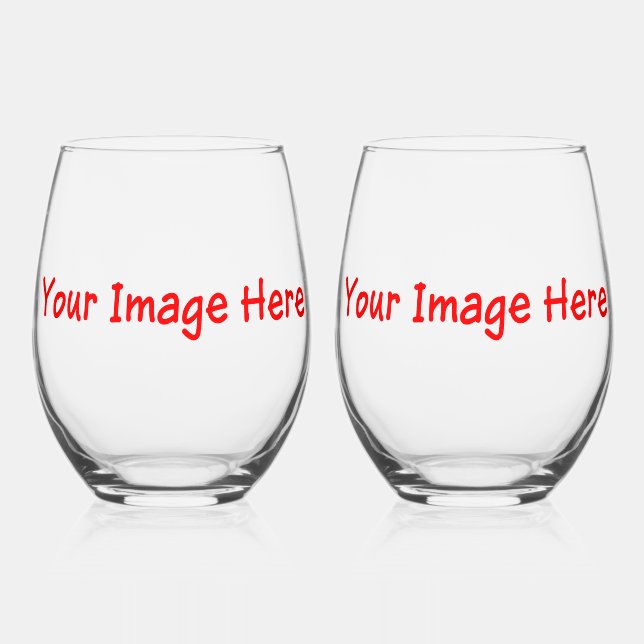 Vaso De Vino Selfie de foto personalizada por personalizado 4Ke (Anverso)