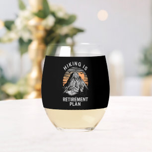 Vaso De Vino Senderismo es un plan de retiro divertido